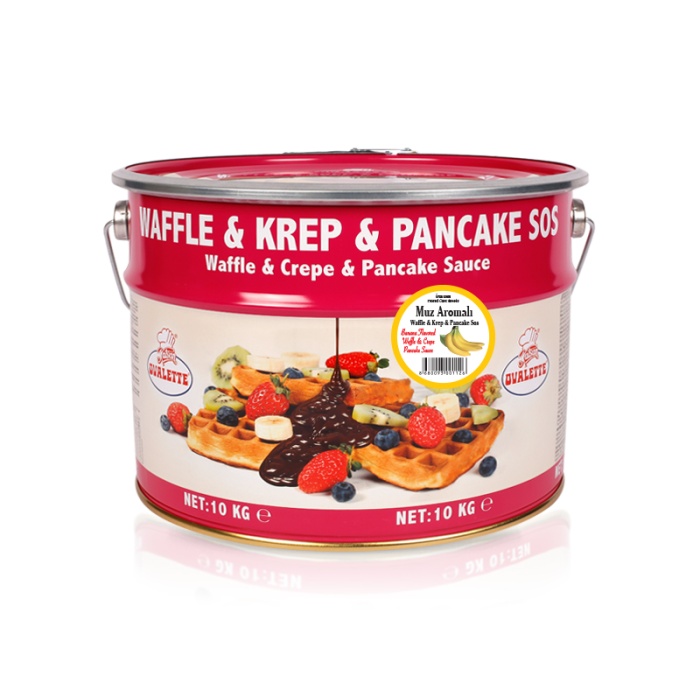 Muzlu Waffle & Krep & Pancake Sosları 10 Kg