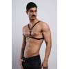 Erkek Deri Göğüs Harness, Erkek Fantazi Giyim, Clubwear, Partywear - APFTM44