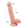 Philander 18cm Kıkırdaklı Gerçekçi Dildo