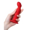 Censan ToDo Favorite Anal Plug Silikon Kırmızı 13 cm  2,8 cm