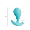 Censan Blob Anal Plug Mavi 5,5 cm