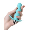 Censan Bland Anal Vibratör Plug Mavi 12 cm