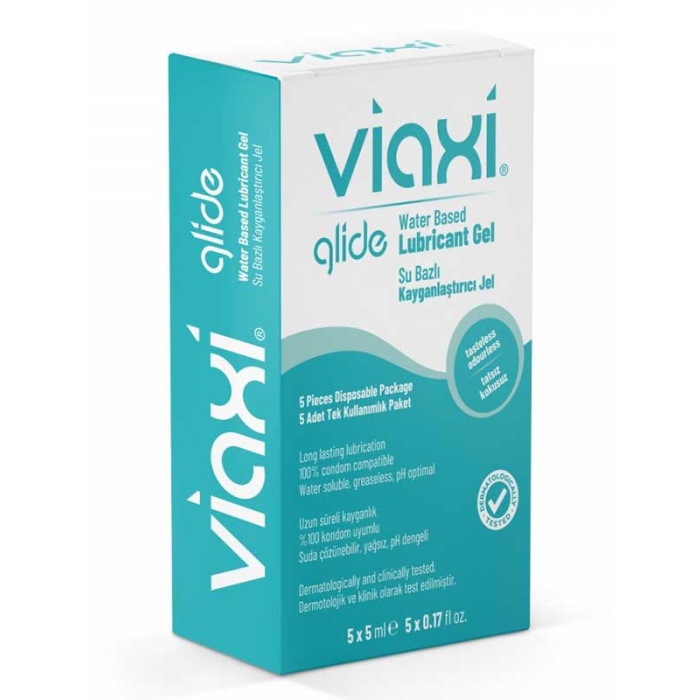 Viaxi Glide Kayganlaştırıcı Jel 5 X 5 Ml