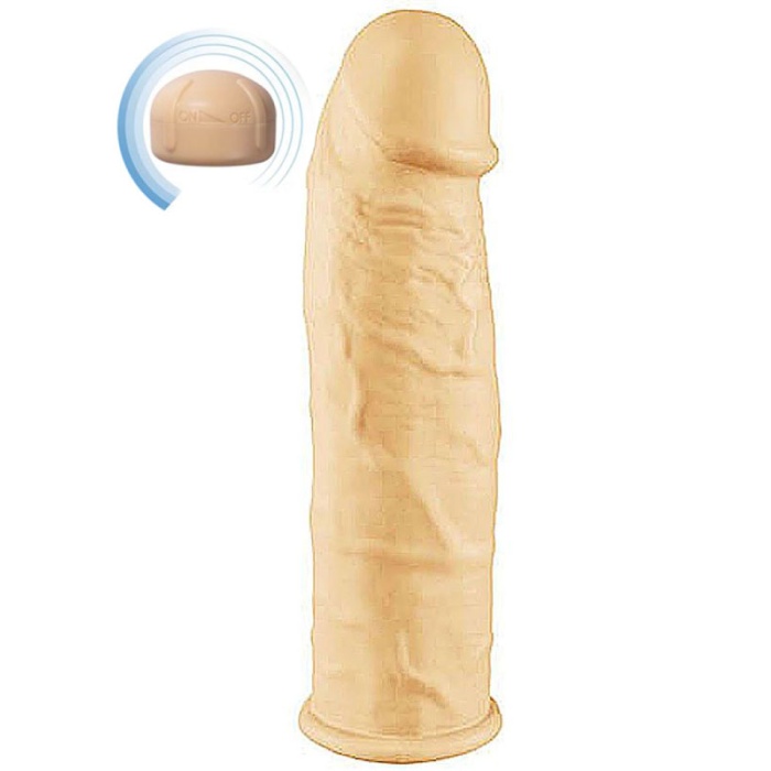 Excellent Power 16.5cm Titreşimli Penis Kılıfı