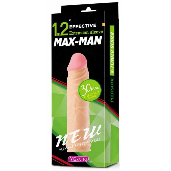 Max Man 25mm Dolgulu Penis Kılıfı YN0053