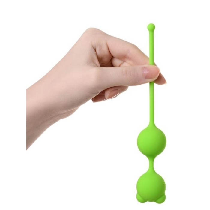 Censan Meeko Vajinal Kegel Egzersiz Topları Yeşil 16,4 cm