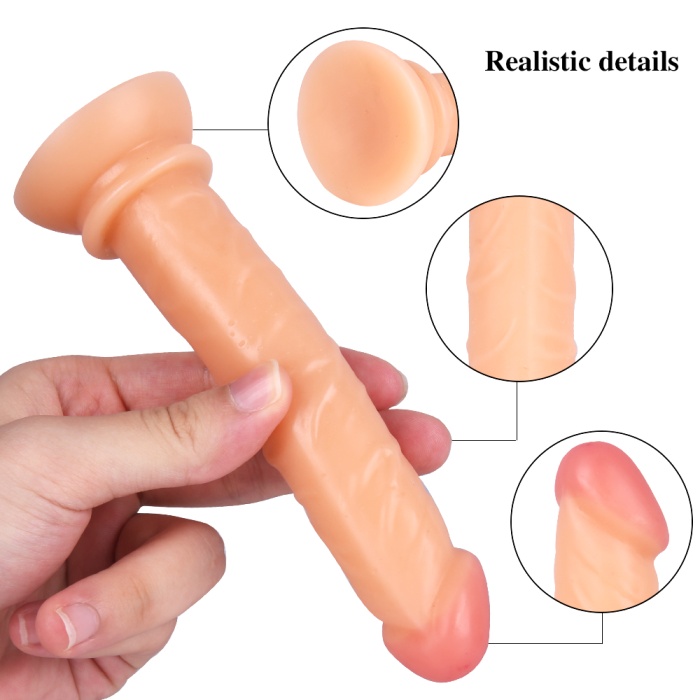 Censan 15CM Testissiz Gerçekçi Anal Dildo