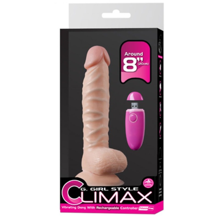 G Girl Style Climax USB Şarjlı Vibratör 20cm