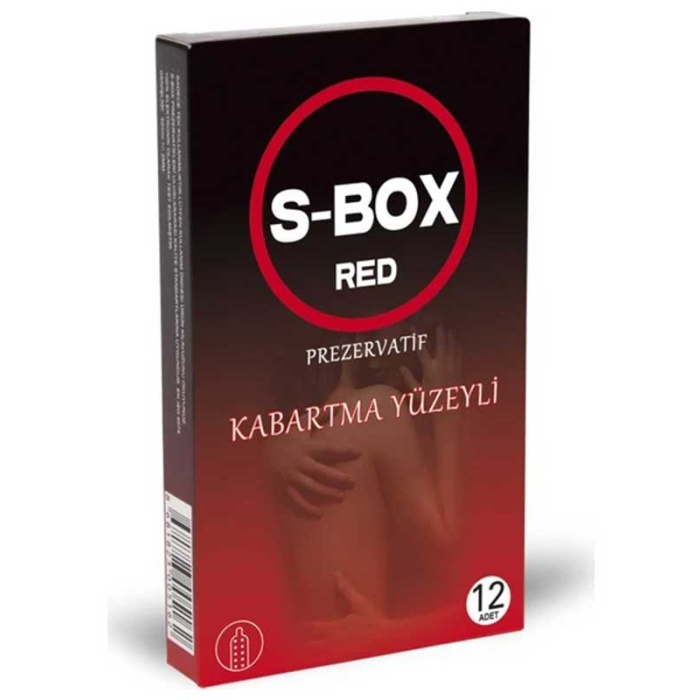 S-Box Kabartma Yüzeyli Prezervatif 12li