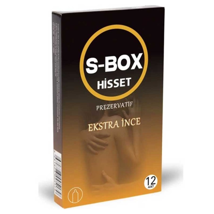 S-Box Ekstra İnce Prezervatif 12li