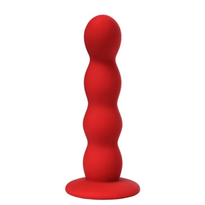 Censan ToDo Favorite Anal Plug Silikon Kırmızı 13 cm  2,8 cm