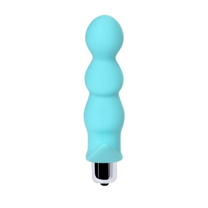 Censan Bland Anal Vibratör Plug Mavi 12 cm