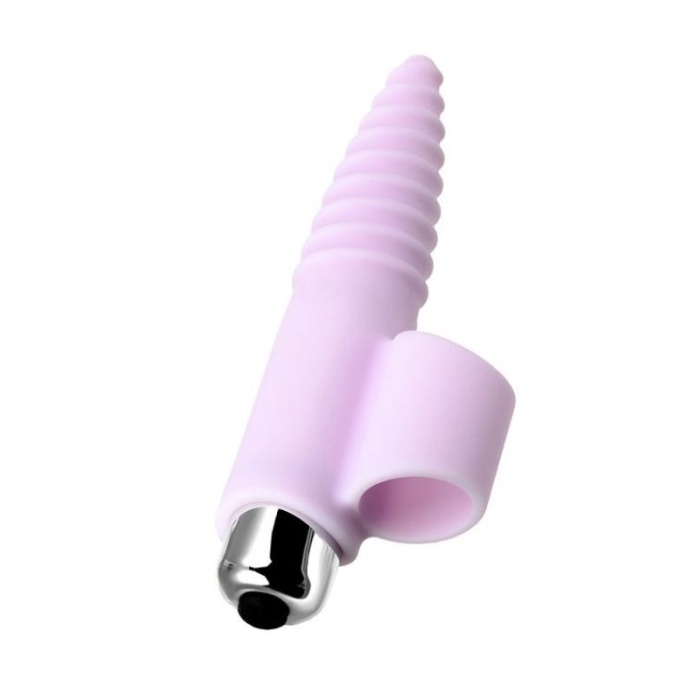 Censan Jos Nova Parmak Ucu Anal Plug pembe 9 cm