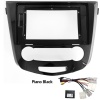 Oto Tablet Çerçeve NISSAN QASHQAI MANUEL AC 2014+ Piano Black 10.1