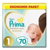 Prima Premium Care Yenidoğan 70li Bebek Bezi (1) (2li)