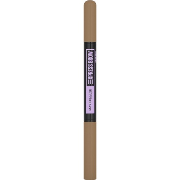 Maybelline New York Express Brow Satin Duo Çift Taraflı Kaş Kalemi - 01 Açık Ton