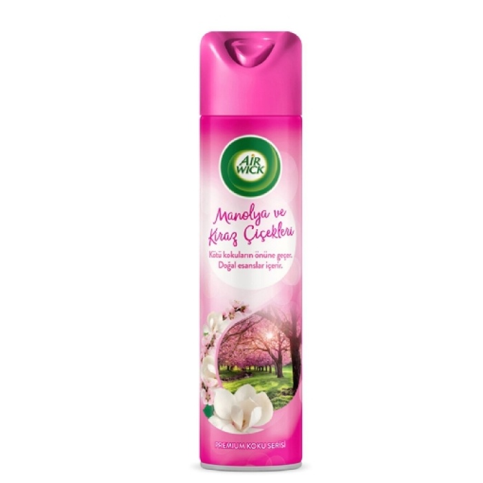 Airwick Aerosol 300 ml. Manolya ve Kiraz Çiçekleri (2li)