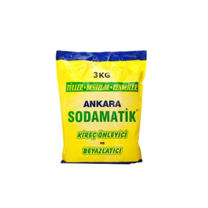 Ankara Soda Matik 3 Kg. ( toz deterjan ) (12li)