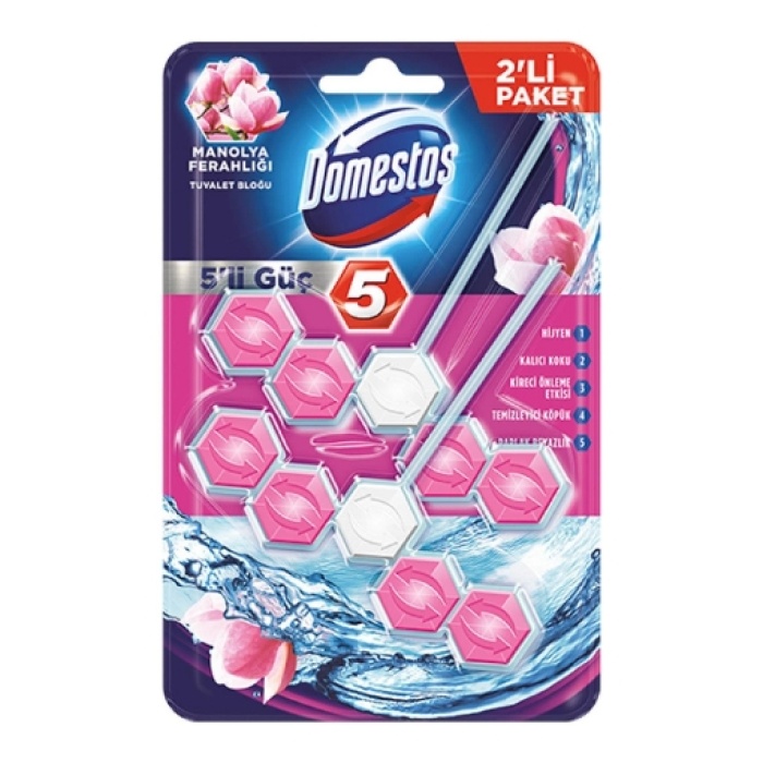 Domestos WC Blok 110 Gr. Manolya Duopack (4lü)