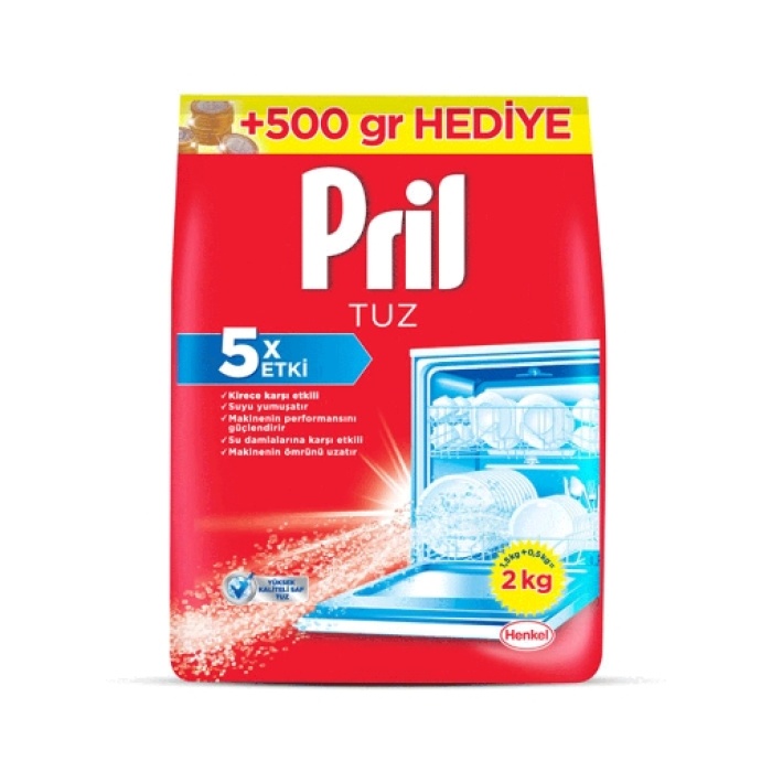 Pril Tuz 2 Kg. (6lı)