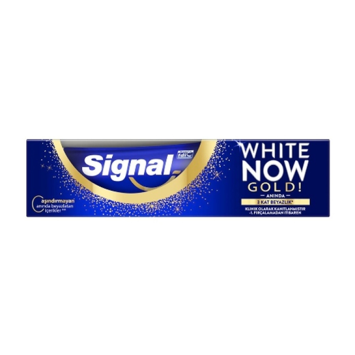 Signal Diş Macunu White Now Gold 75 ml. (2li)