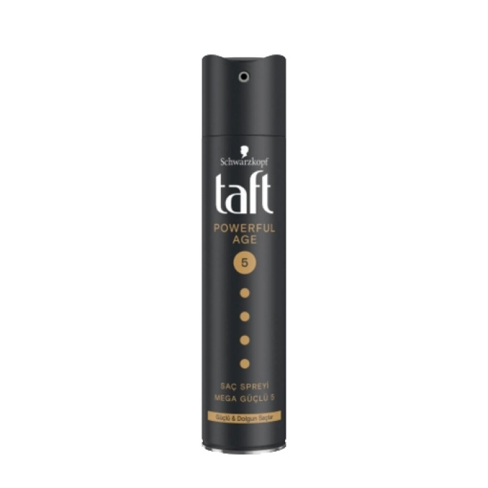 Taft Saç Spreyi Powerful 250 ml. Age (24lü)