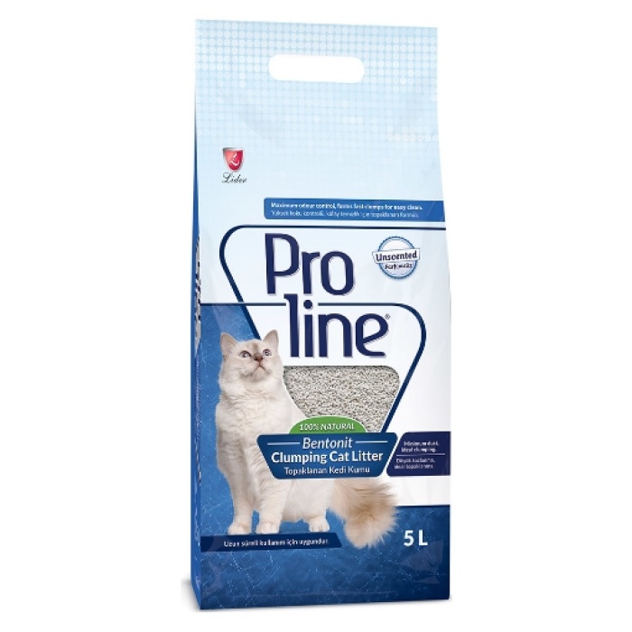 Proline Bentonit Kedi Kumu 5 Lt. (2li)