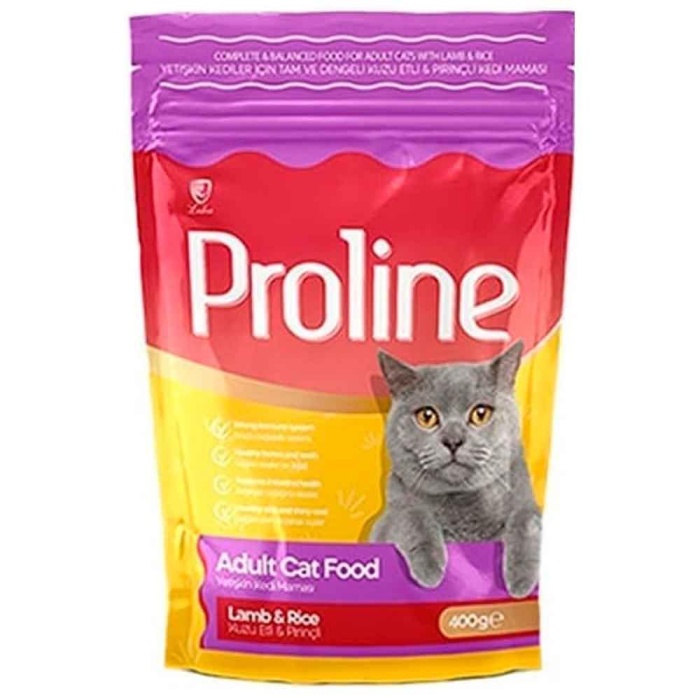 Proline Kedi Mama Kuzu Etli&Pirinçli 400 Gr.