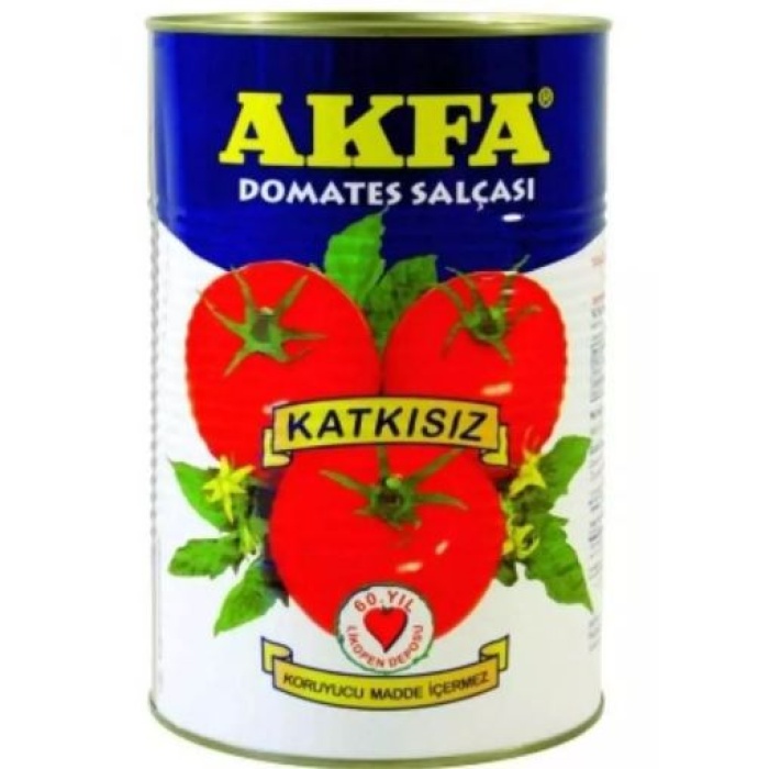Akfa Domates Salçası Teneke 4300 GR (12li)