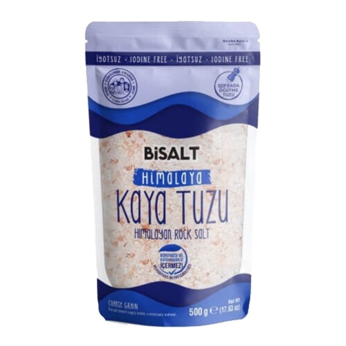 Bisalt Himalaya Tuzu İri 500 Gr. (12li)