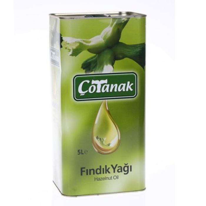 Cotanak Fındık Yağı Teneke 5 LT