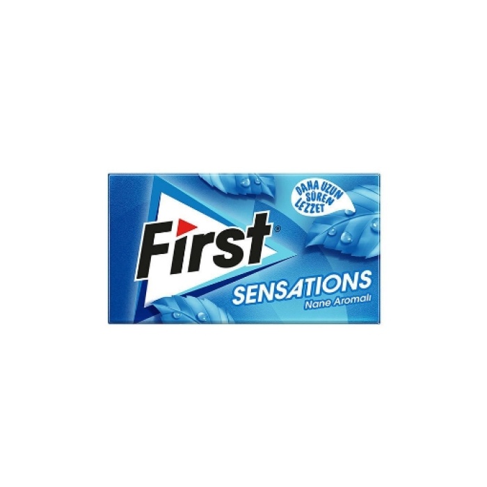 First Sensations Keskin Naneli Sakız 27 Gr. (4lü)