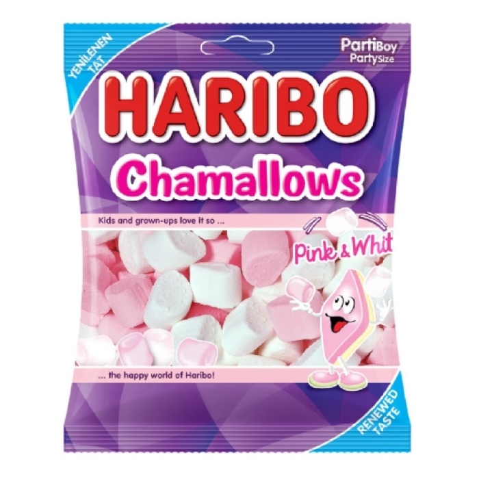 Haribo Chamal. Pembe-Beyaz 150 Gr.