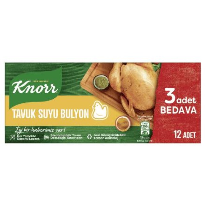 Knorr Bulyon Tavuk 12 LT 240 GR