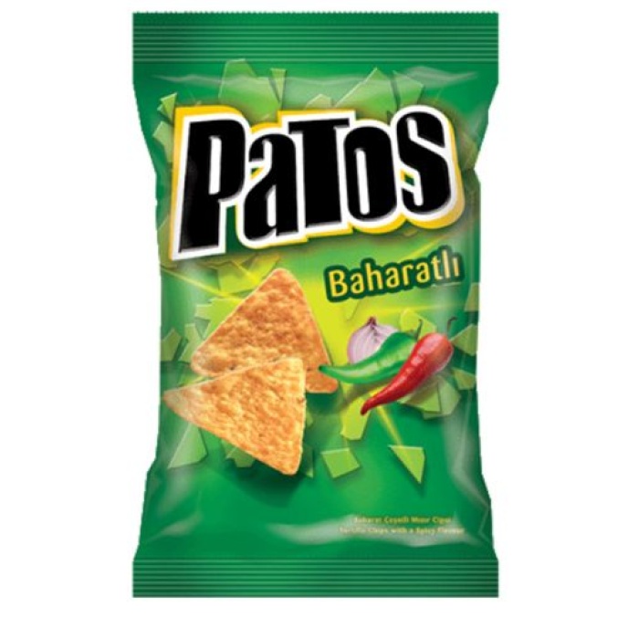 Patos Baharatlı Parti Boy 167 Gr. ( Cips ) (4lü)