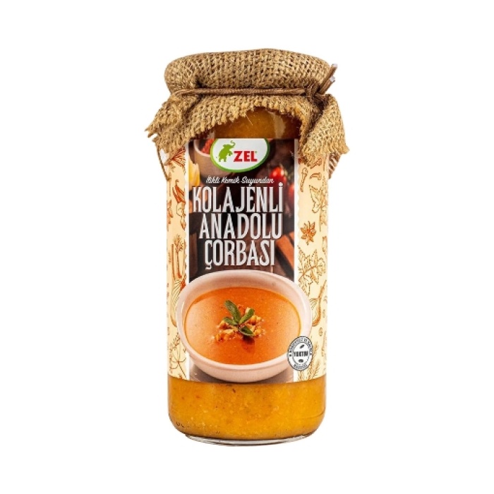 Zel Kolajenli Anadolu Çorba 480 ml. (2li)