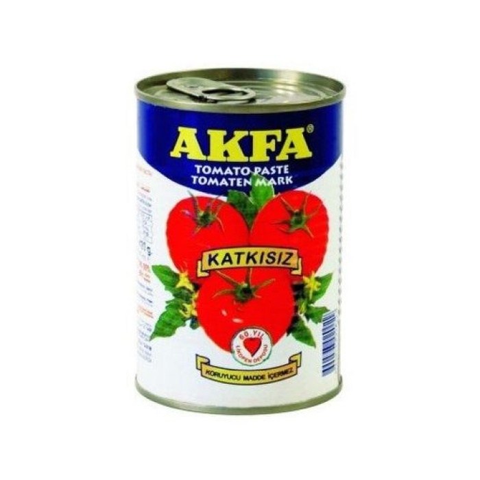Akfa Domates Salçası Teneke 420 Gr.