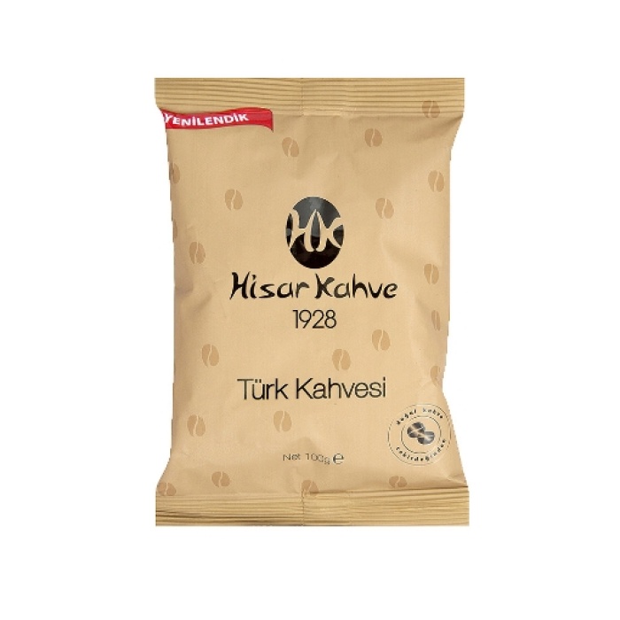 Hisar Türk Kahvesi Folyo 100 Gr. (2li)