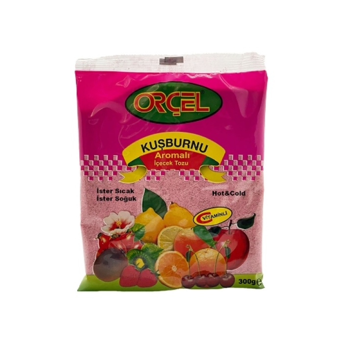 Orçel Toz İçecek Kuşburnu 300 Gr. (24lü)