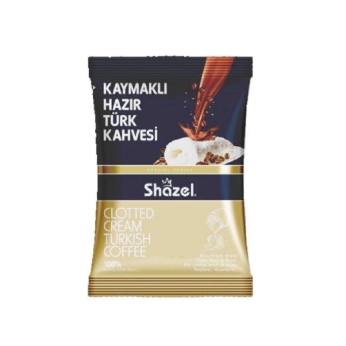 Shazel Kaymaklı Hazır Türk Kahvesi 100 Gr. (4lü)