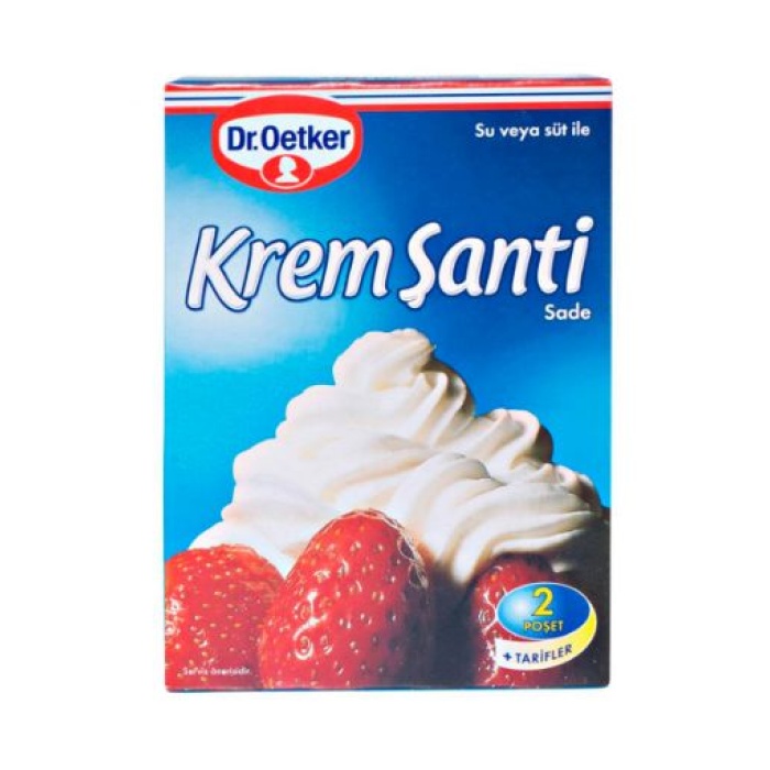 Dr Oetker krem Şanti Sade 150 Gr. (6lı)