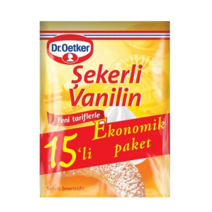 Dr Oetker Şekerli Vanilin 15-li (6lı)