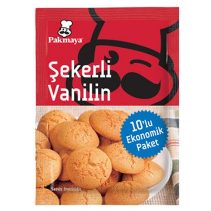 Pakmaya Şekerli Vanilin 10-lu (4lü)