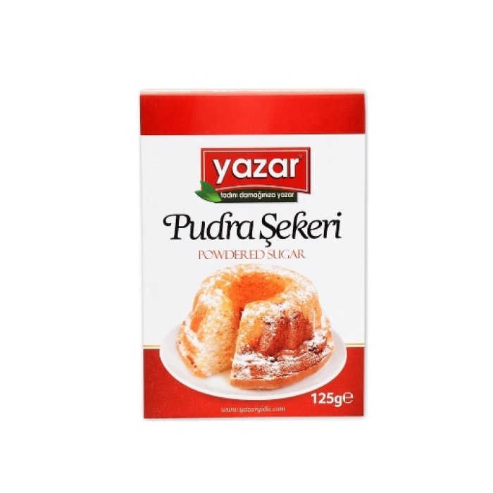 Yazar Pudra Şekeri 125 Gr. (6lı)