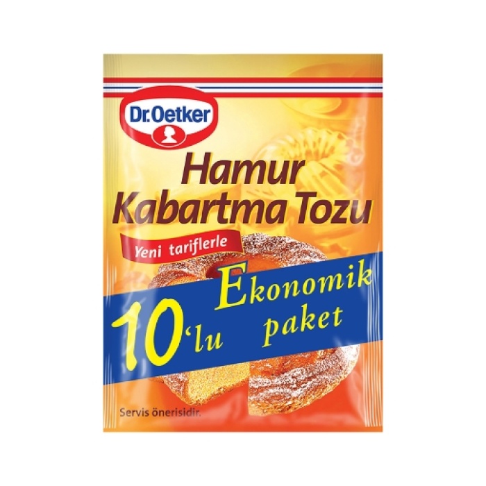 Dr Oetker Hamur Kabartma Tozu 10lu (4lü)