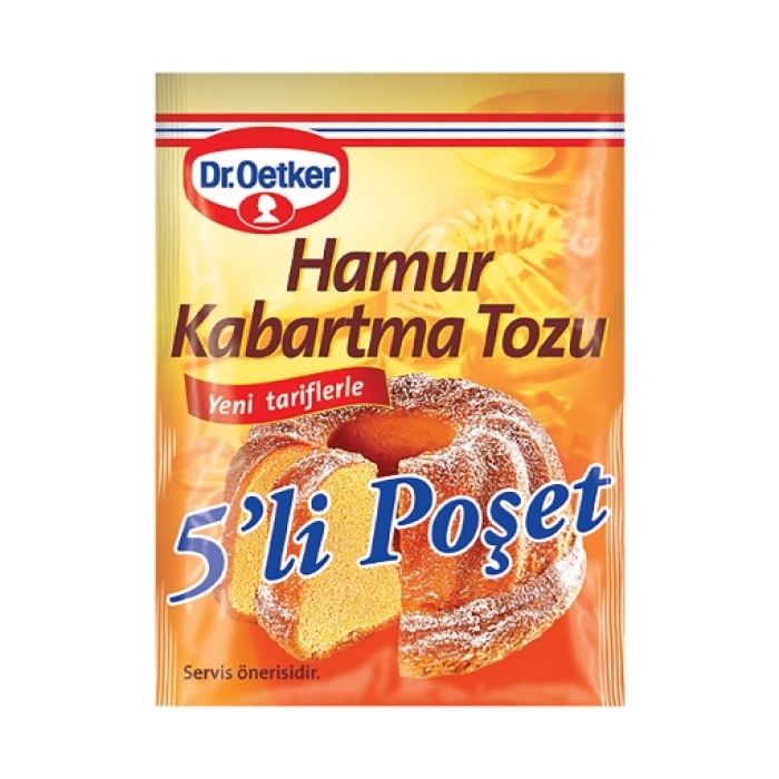 Dr Oetker Hamur Kabartma Tozu 5li (24lü)