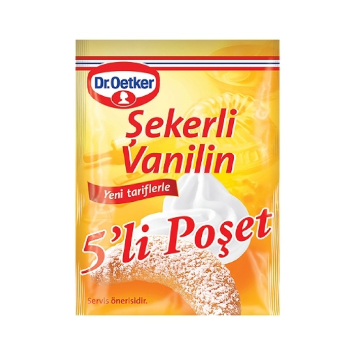 Dr Oetker Şekerli Vanilin 5li (4lü)