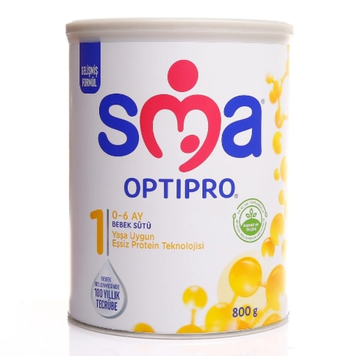 SMA OPTIPRO 1 800 gr 0-6 Ay Bebek Sütü