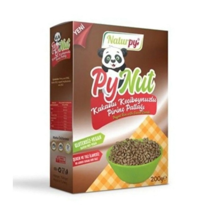 Naturpy Glutensiz Kakaolu Pirinç Patlağı 200 Gr.