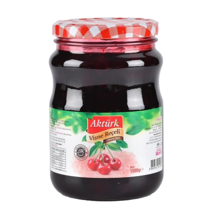 Aktürk Vişne Reçeli 1500 Gr. (6lı)